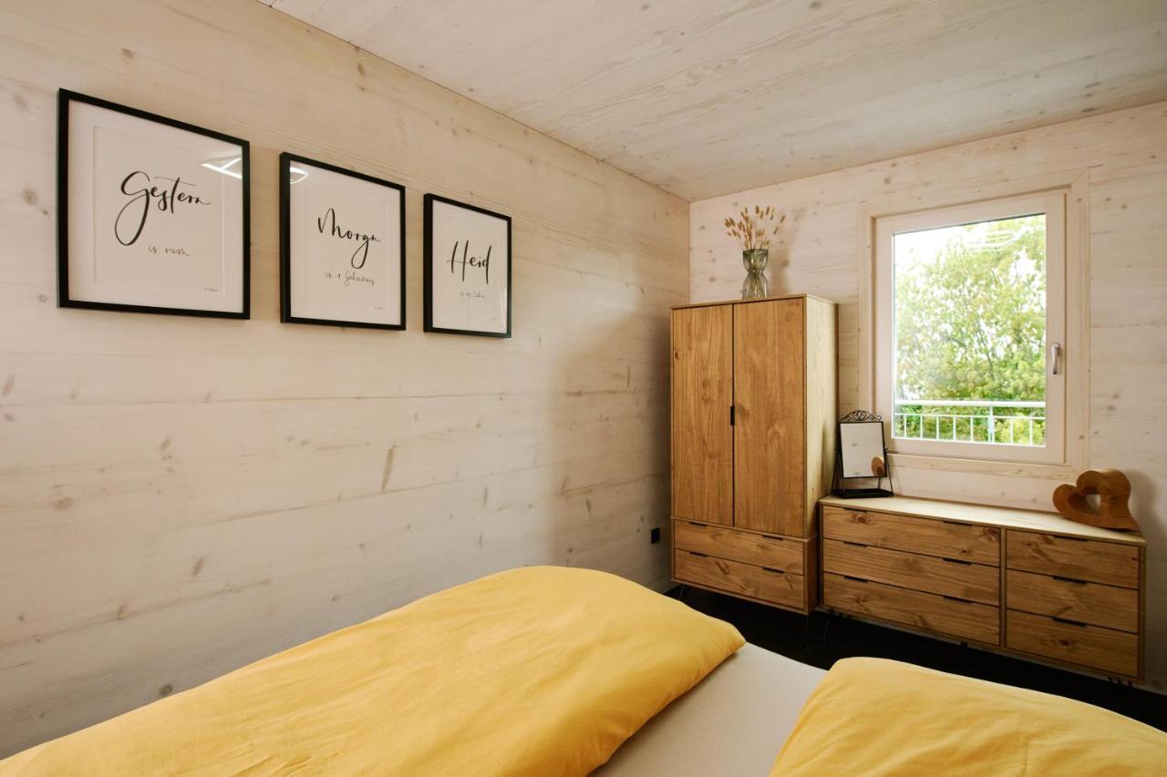 Ferienwohnung Holzgenuss Lehrberg Exteriér fotografie