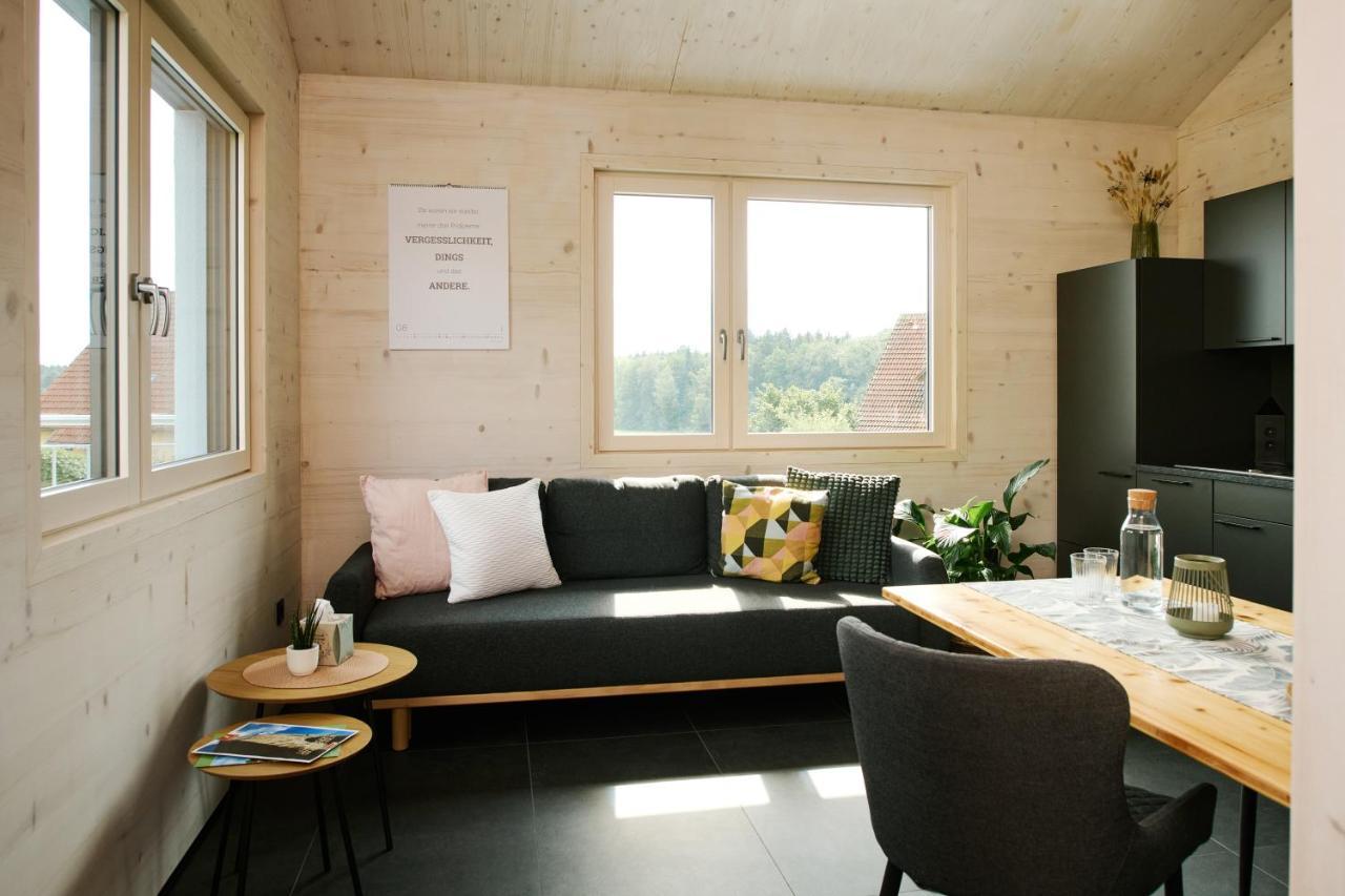 Ferienwohnung Holzgenuss Lehrberg Exteriér fotografie